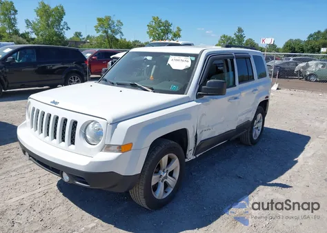 2014 Jeep Patriot Latitude из США, поврежденный, VIN 1C4NJRFB5ED884856